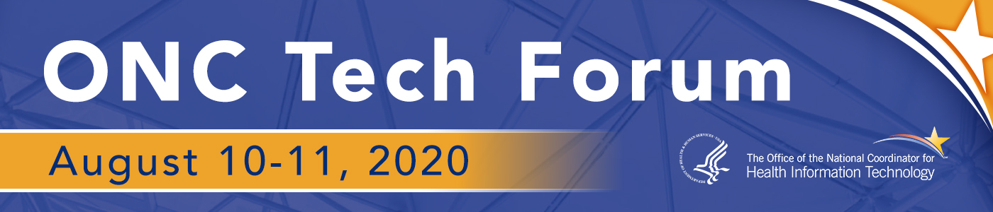 ONC Tech Forum Banner