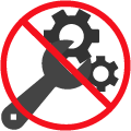 No Test Tool Icon